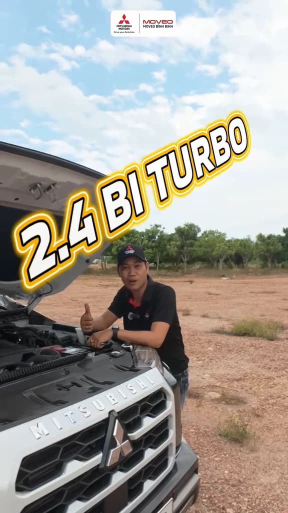 Động cơ 2.4L Bi-Turbo